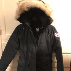 Canada Goose Down - ink blue parka